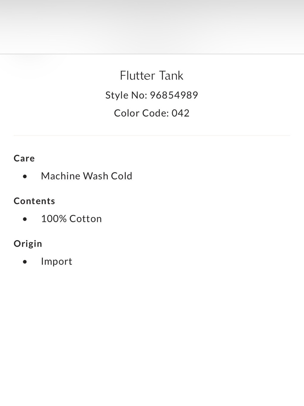 Free People Movement we the free flutter tank top, sz s, nwot gorgeous colorway - Picture 9 of 10